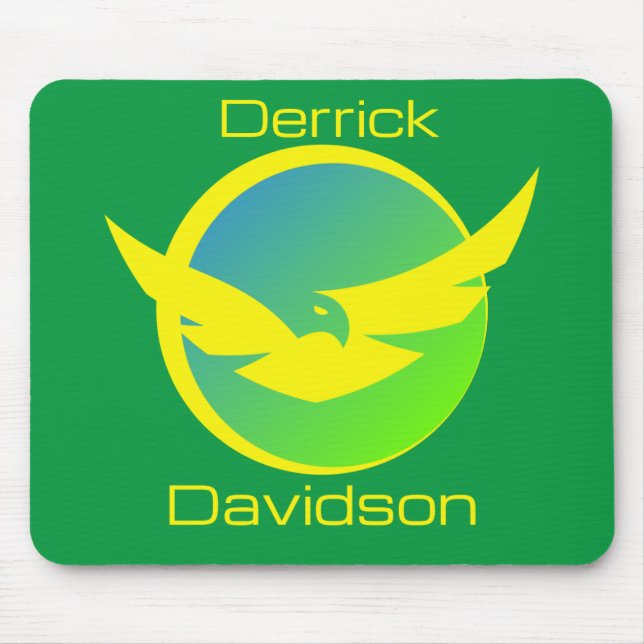 Derrick Davidson Mouse Pad (Front)
