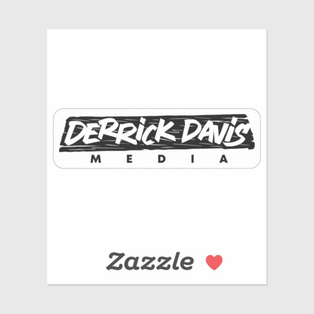 Derrick Davis Media - Sticker (Sheet)