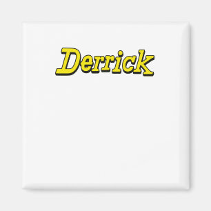 Derrick Fan Shirt Sticker  Magnet