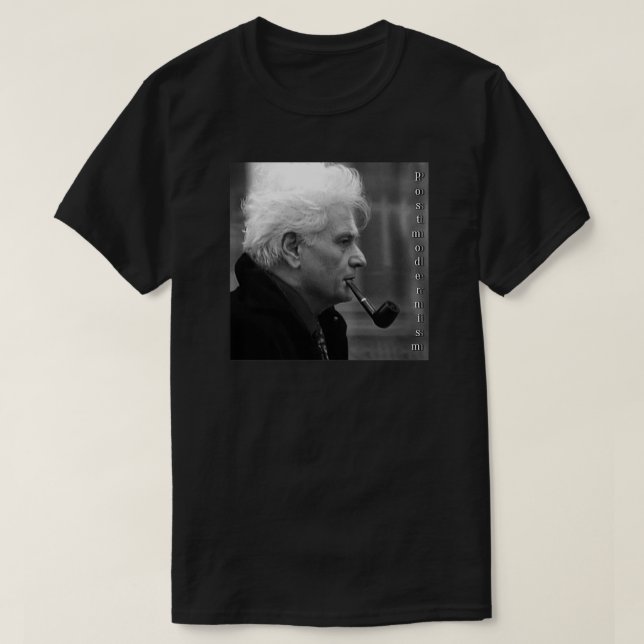 Derrida Jacques T-Shirt (Design Front)