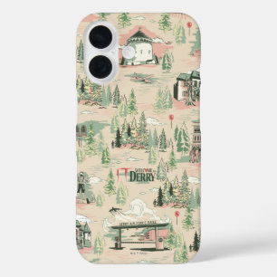 Derry Locations Pattern iPhone 16 Case