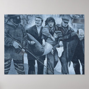 Derry/Londonderry Northern Ireland Bloody Sunday Poster