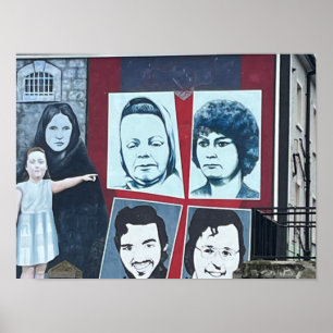 Derry/Londonderry Northern Ireland The Troubles Poster