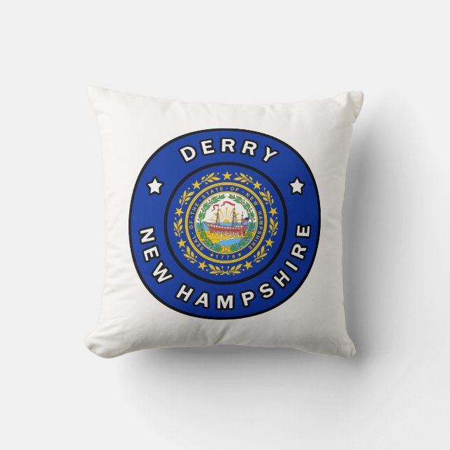 Derry New Hampshire Cushion (Front)