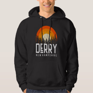 Derry New Hampshire NH Vintage 70s 80s 90s Retro Hoodie