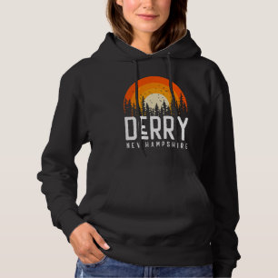 Derry New Hampshire NH Vintage 70s 80s 90s Retro Hoodie