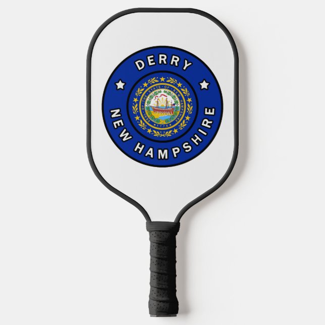 Derry New Hampshire Pickleball Paddle (Front)