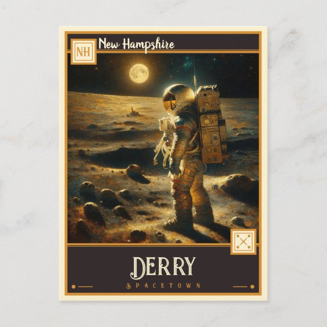 Derry, New Hampshire | Vintage Postcard (Front)