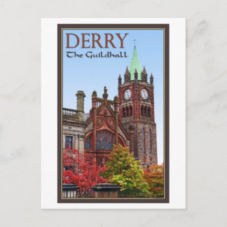 Derry - The Guildhall Postcard