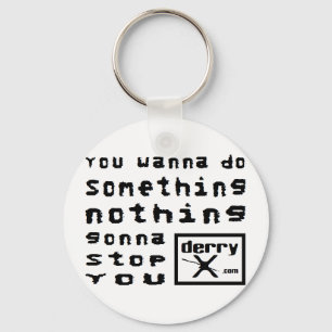 derryX.com Skip Christmas Ornament Key Chain! Ring