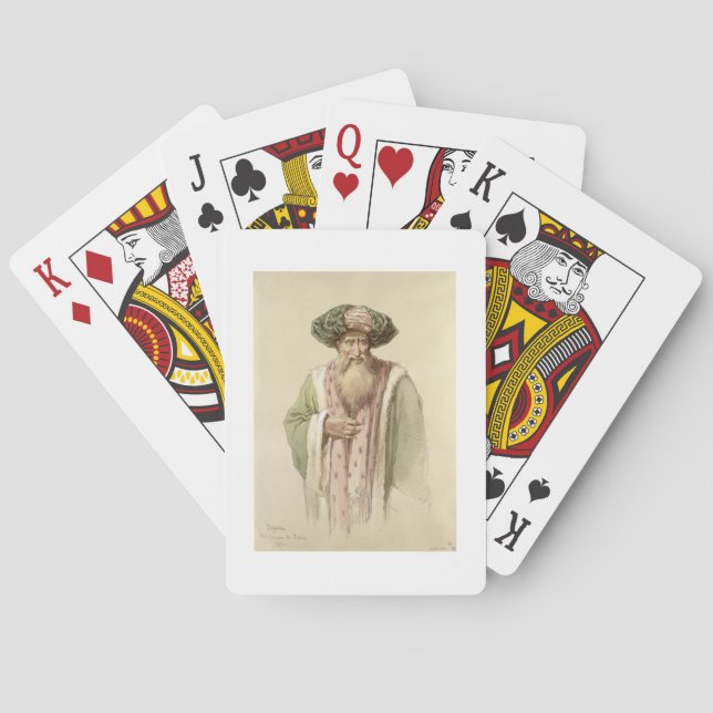 Dervish - from Bosnia Playing Cards (Back)