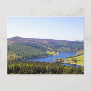 Derwent Reservoir, Derbyshire, England Postcard