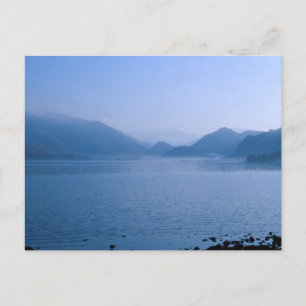 Derwent Water Cumbria England Card Poster Plaque C