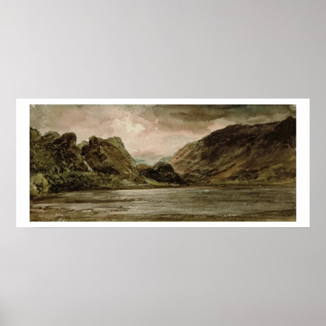Derwentwater, Cumberland, c.1806 Poster (Front)