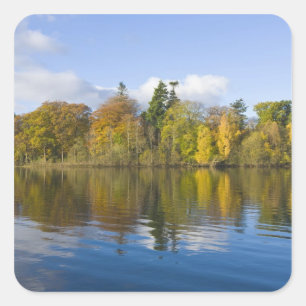 Derwentwater, Lake District, Cumbria, England 2 Square Sticker