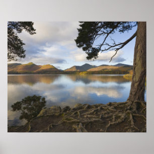 Derwentwater, Lake District, Cumbria, England Poster