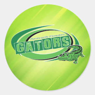 DES Gator Stickers