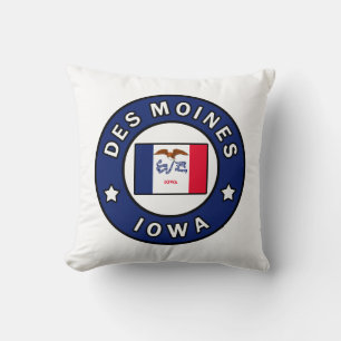 Des Moines Iowa Cushion
