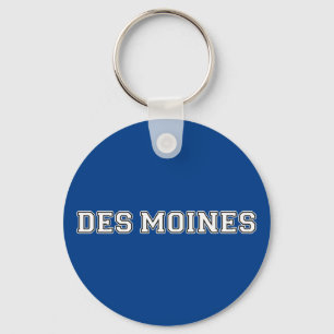 Des Moines Iowa Key Ring