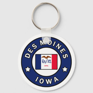 Des Moines Iowa Key Ring
