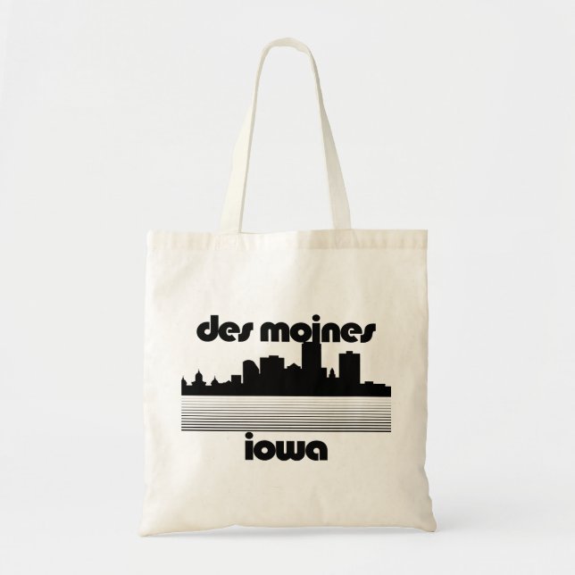 Des Moines,Iowa Tote Bag (Front)