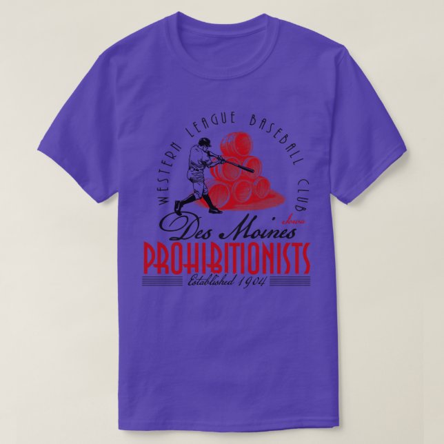 Des Moines Prohibionists T-Shirt (Design Front)