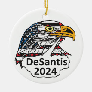 DeSantis 2024 Ceramic Ornament