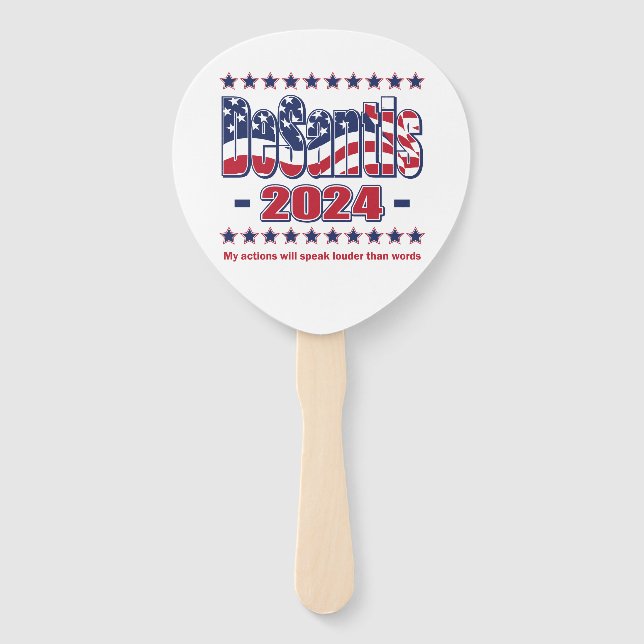 DeSantis 2024 Hand Fan (Front)