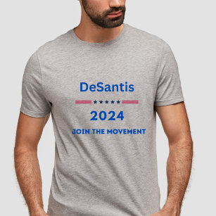 DeSantis 2024 Join The Movement  T-Shirt
