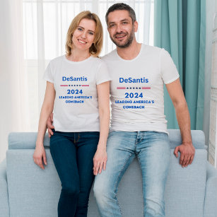 DeSantis 2024 Leading America's Comeback T-Shirt