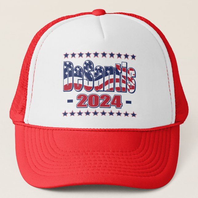 DeSantis-2024- Trucker Hat (Front)