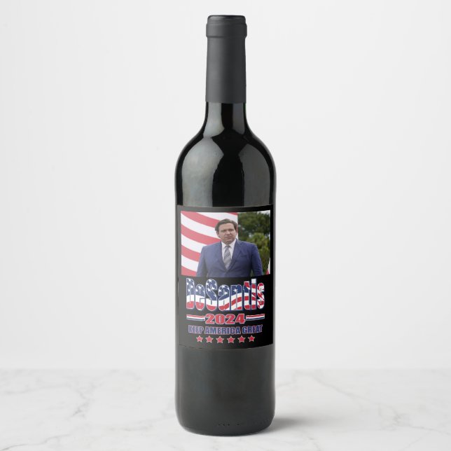 DeSantis 2024  Wine Label (Front)
