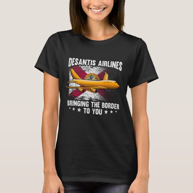 DeSantis Airlines_27 T-Shirt (Front)