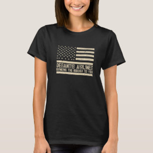 DeSantis Airlines Blue 2 T-Shirt