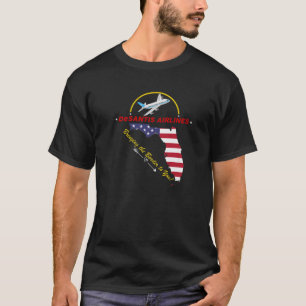 Desantis Airlines Bringing The Border To You Retro T-Shirt