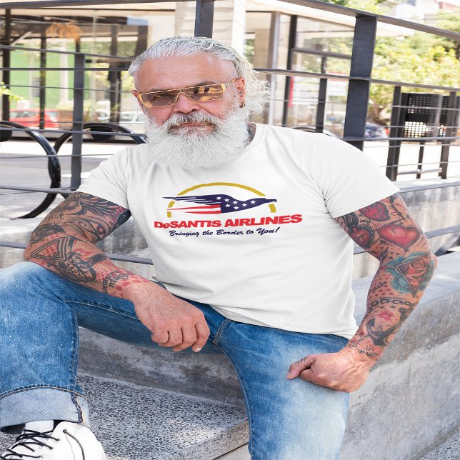 DeSantis Airlines Bringing The Border To You T-Shirt (Creator Uploaded)