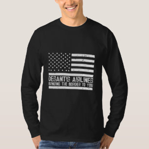 DeSantis Airlines  Retro Vintage DeSantis Airline  T-Shirt