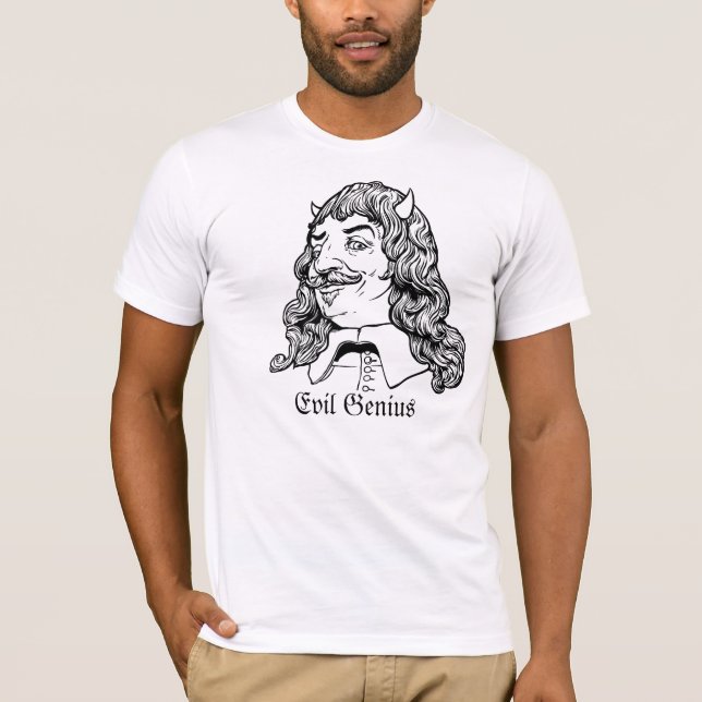 Descartes Evil Genius Shirt (Front)