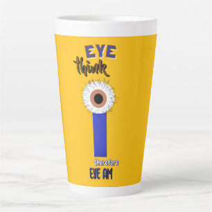 Descartes Smart Thinkers Eyeball Latte Mug