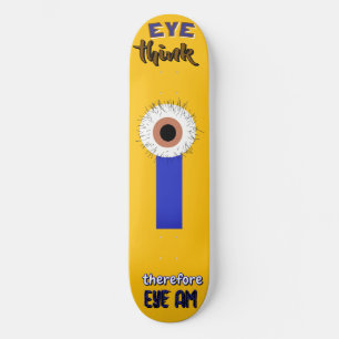 Descartes Smart Thinkers Eyeball Skateboard