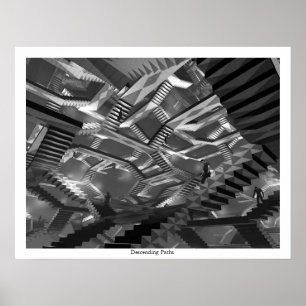 Descending Paths Poster