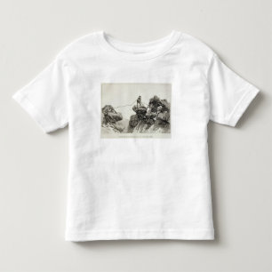 Descending the Western Arete of the Pointe des Ecr Toddler T-Shirt