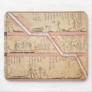 Descent of the sarcophagus into the tomb mouse pad
