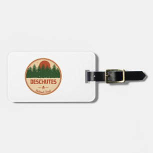 Deschutes National Forest Luggage Tag