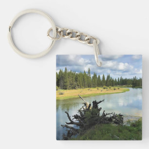 Deschutes River, Oregon Key Ring