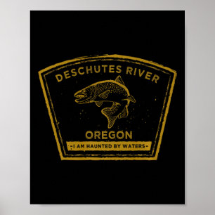 Deschutes River Oregon Premium Fly Fishing  Poster