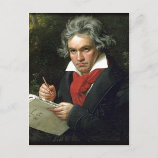 Description Ludwig van Beethoven (17701827) auf ei Postcard