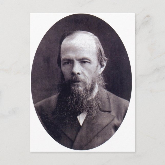 Description Photo of F. Dostoevsky :    Suomi: Fjo Postcard (Front)