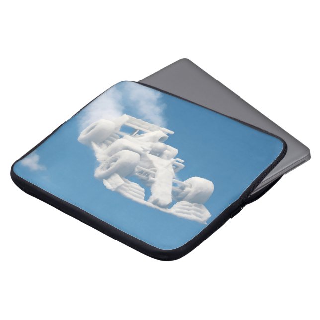 Description protect your tech with the speed of laptop sleeve (Front Top)