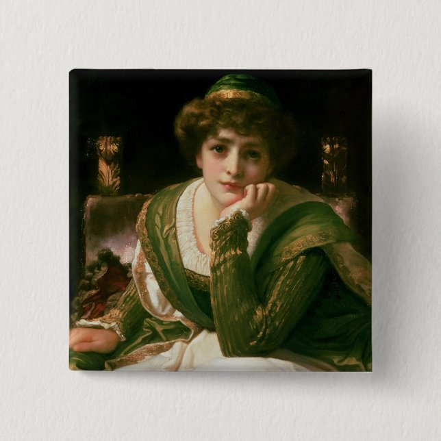 Desdemona 15 Cm Square Badge (Front)
